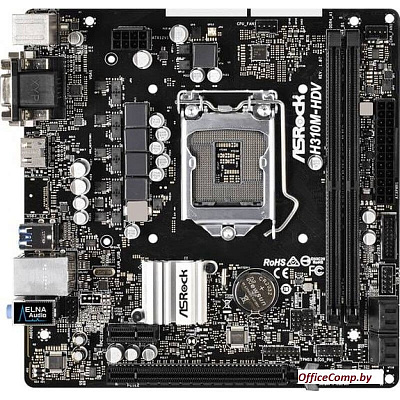 Материнская плата ASROCK H310M-HDV/M2 (Новая) – фото