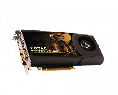 Видеокарта ZOTAC GEFORCE GTX560 SE 1Гб – фото