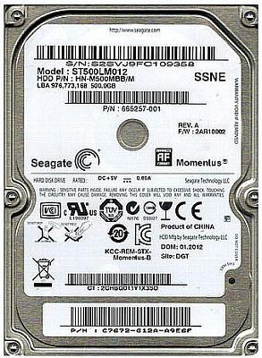 Жесткий диск для ноутбука SAMSUNG ST500LM012 500Гб #3 – фото