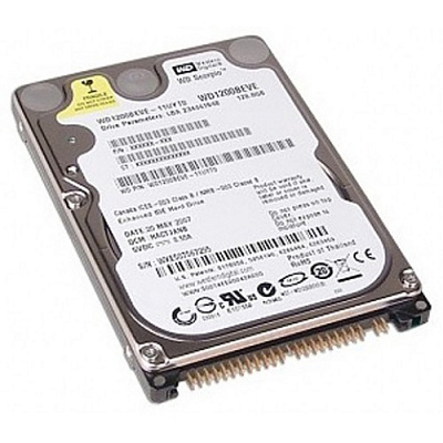 Жесткий диск для ноутбука WD WD1200BEVE 120Гб – фото