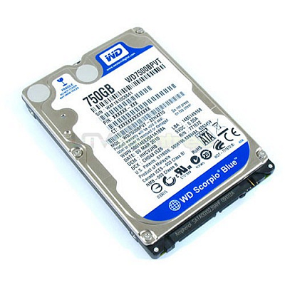 Жесткий диск WD WD7500BPVT 750Гб – фото