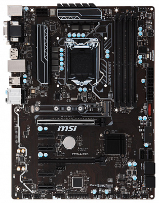Материнская плата MSI Z270-A PRO – фото