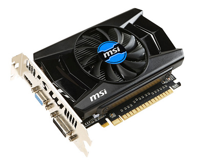 Видеокарта MSI GEFORCE GTX750 TI 1Гб – фото