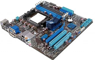 Материнская плата ASUS M4A785-M  – фото