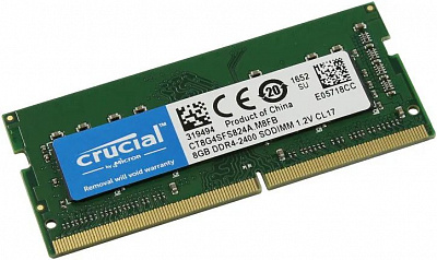 Оперативная память SO-DIMM CRUCIAL CT8G4SFS824A DDR4 8Гб – фото