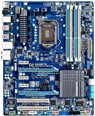 Материнская плата GIGABYTE GA-P67X-UD3-B3 – фото