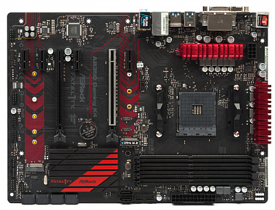 Материнская плата ASROCK FATAL1TY AB350 GAMING K4 – фото
