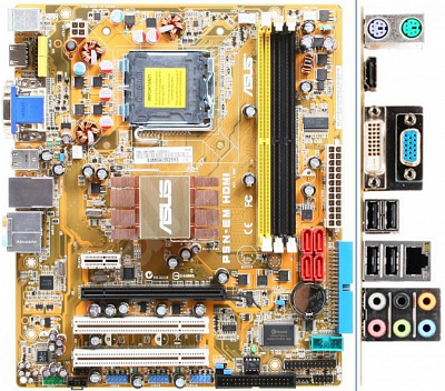 Материнская плата ASUS P5N-EN HDMI – фото