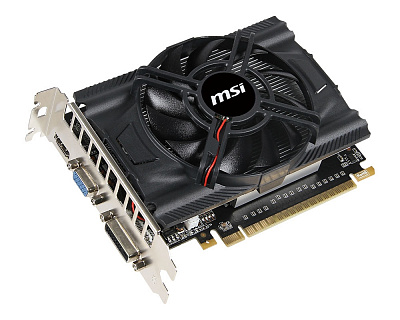 Видеокарта MSI GEFORCE GTX650 2Гб – фото