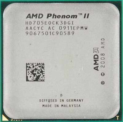 Процессор AMD PHENOM II X3 705E – фото