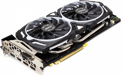 Видеокарта MSI GEFORCE GTX1070 TI ARMOR 8Гб – фото