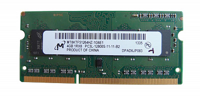 Оперативная память SO-DIMM MICRON MT8KTF51264HZ DDR3 4Гб – фото