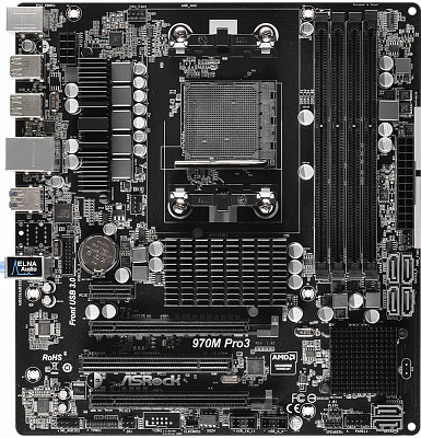 Материнская плата ASROCK 970M PRO3 – фото