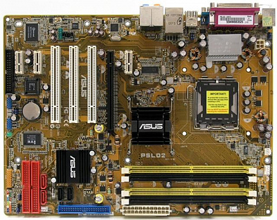 Материнская плата ASUS P5LD2 – фото