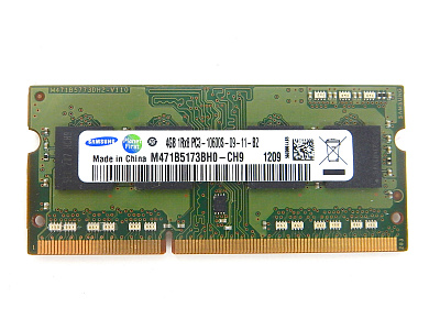 Оперативная память SO-DIMM SAMSUNG M471B5173BH0-CH9 DDR3 4Гб – фото