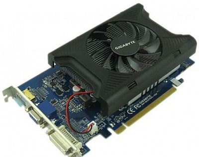 Видеокарта GIGABYTE RADEON HD5570 1Гб  – фото