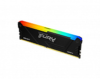 Оперативная память KINGSTON FURY BEAST BLACK RGB KF432C16BB2A/8 DDR4 8Гб (Новая) – фото
