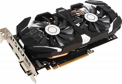 Видеокарта MSI GEFORCE GTX1060 DUAL 6Гб – фото