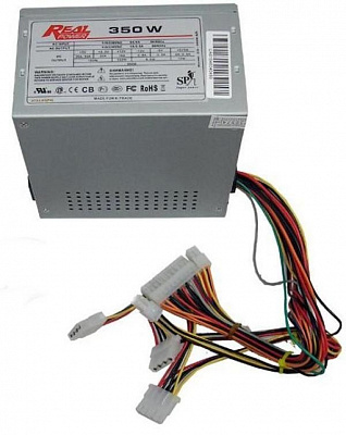Блок питания REALPOWER CG-350W R12 350Вт – фото