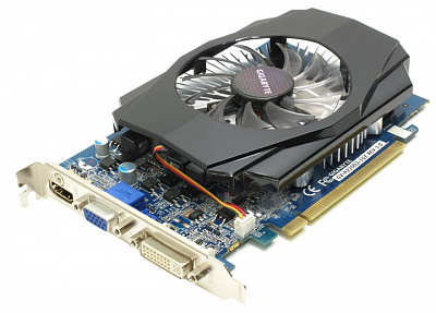 Видеокарта GIGABYTE GEFORCE GT220 1Гб – фото