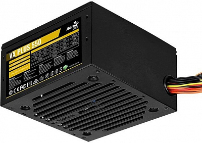 Блок питания AEROCOOL VX-550 PLUS 550Вт (Новый) – фото