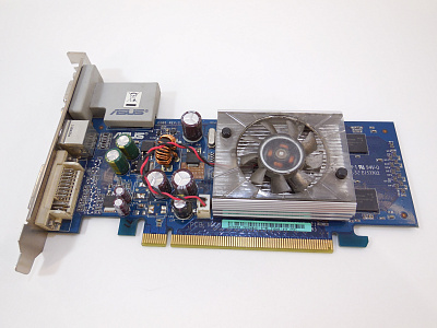 Видеокарта ASUS GEFORCE 7300GS 256Мб – фото