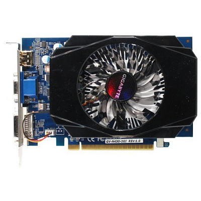 Видеокарта GIGABYTE GEFORCE GT430 2Гб – фото
