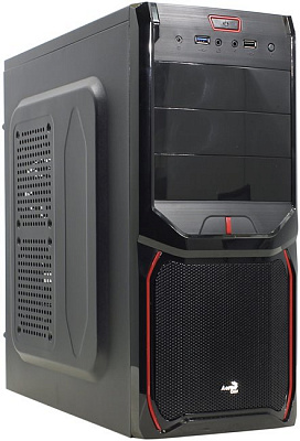 Корпус ATX AEROCOOL V3X DEVIL RED EDITION (Новый) – фото
