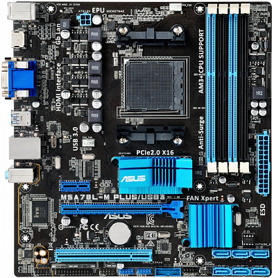 Материнская плата ASUS M5A78L-M PLUS/USB3 – фото