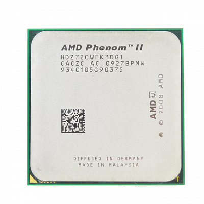 Процессор AMD PHENOM II X3 720 – фото