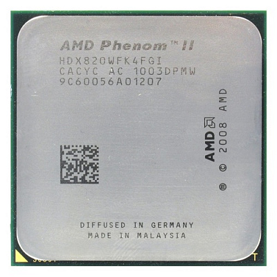 Процессор AMD PHENOM II X4 820 – фото