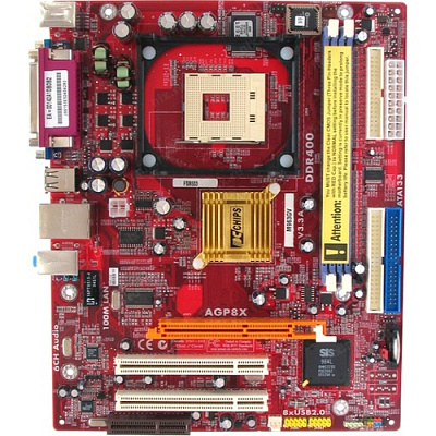 Материнская плата PCCHIPS AGP8X M963GV – фото