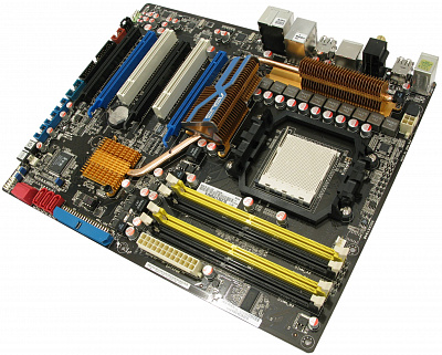 Материнская плата ASUS M4A79 DELUXE – фото