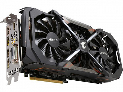 Видеокарта GIGABYTE GEFORCE GTX1080 TI AORUS 11Гб #1 – фото