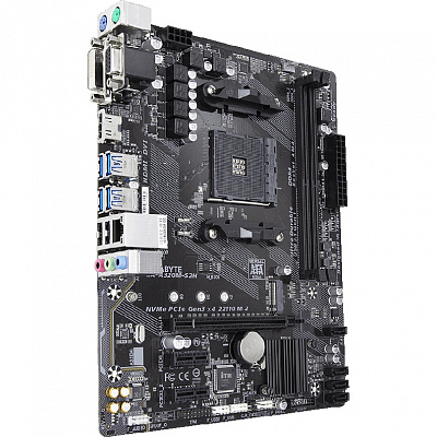 Материнская плата GIGABYTE GA-A320M-S2H V2 – фото