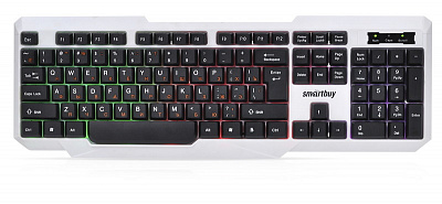 Клавиатура SMARTBUY ONE SBK-333U-WK BLACK-WHITE (Новая) – фото