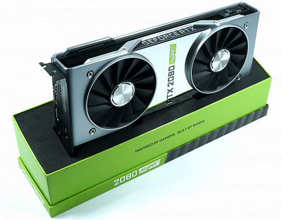 Видеокарта NVIDIA GEFORCE RTX2080 SUPER FOUNDERS EDITION 8Гб – фото