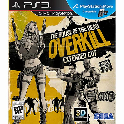 Игра HOUSE OF THE DEAD: OVERKILL EXTENDED CUT (PS3) (Новая) – фото