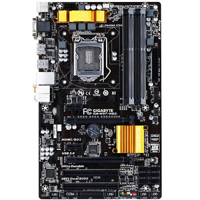 Материнская плата GIGABYTE GA-H97-HD3 – фото