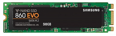 Накопитель SSD M.2 SAMSUNG 860 EVO MZ-N6E500BW 500Гб (Новый) – фото
