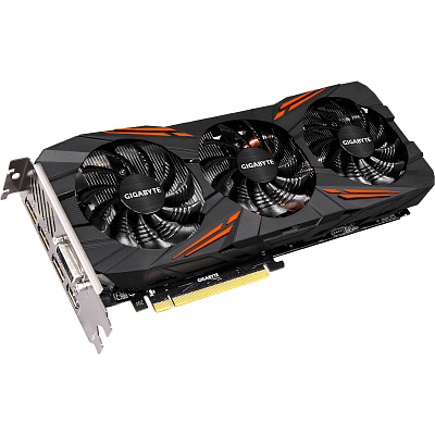 Видеокарта GIGABYTE GEFORCE GTX1080 G1 GAMING 8Гб – фото