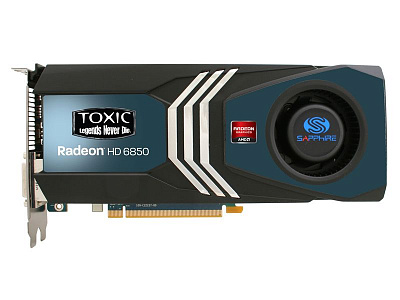 Видеокарта SAPPHIRE RADEON HD6850 TURBO 1Гб – фото
