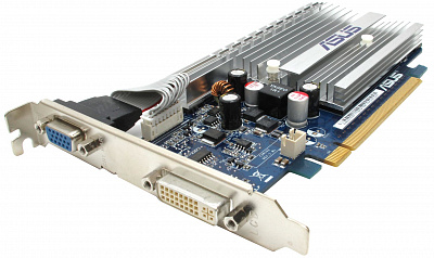 Видеокарта ASUS GEFORCE 8400GS 512Мб – фото