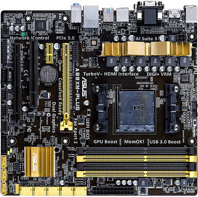 Материнская плата ASUS A88XM-PLUS – фото