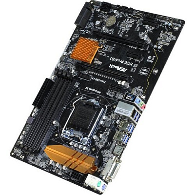 Материнская плата ASROCK H170M PRO4/D3 – фото