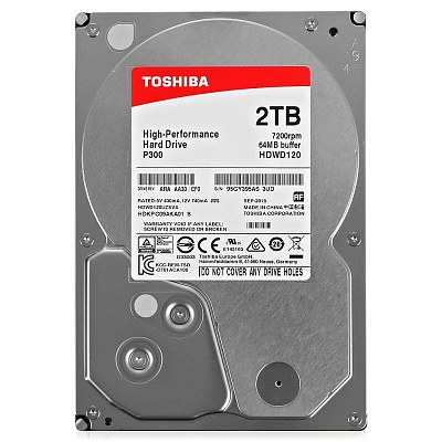 Жесткий диск TOSHIBA HDWD120UZSVA 2Тб (Новый) – фото