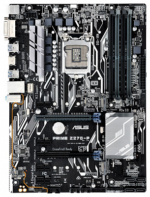 Материнская плата ASUS PRIME Z270-P задвоенная – фото