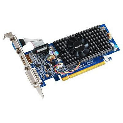 Видеокарта GIGABYTE GEFORCE GT210 512Мб – фото