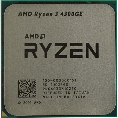 Процессор AMD RYZEN 3 4300GE – фото