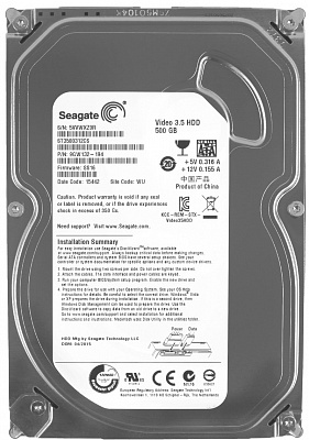 Жесткий диск SEAGATE ST3500312CS 500Гб  – фото